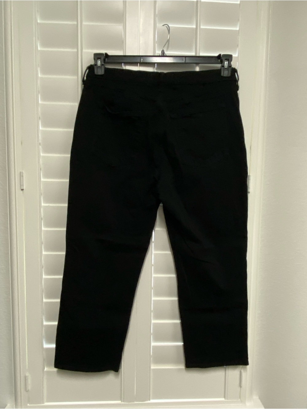 Abercrombie & Fitch Black Ultra High Rise Ankle Straight Jeans
